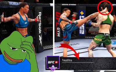 I Just Got Kicked In The Head For Trying To Touch Gloves LOL!