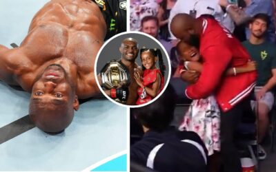 Kamaru Usmans Daughter Watched Him Get KO’d…