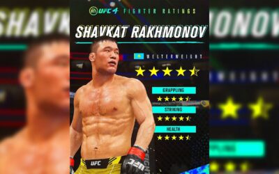 NEW Fighter Shavkat Rakhmonov Makes His Official UFC 4 Debut!